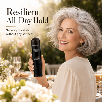 🔥2026 SALE - 90ml Fluffy Hair Shaping Spray Long Lasting Volumizing Mist with Peach Fragrance