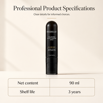 🔥2026 SALE - 90ml Fluffy Hair Shaping Spray Long Lasting Volumizing Mist with Peach Fragrance