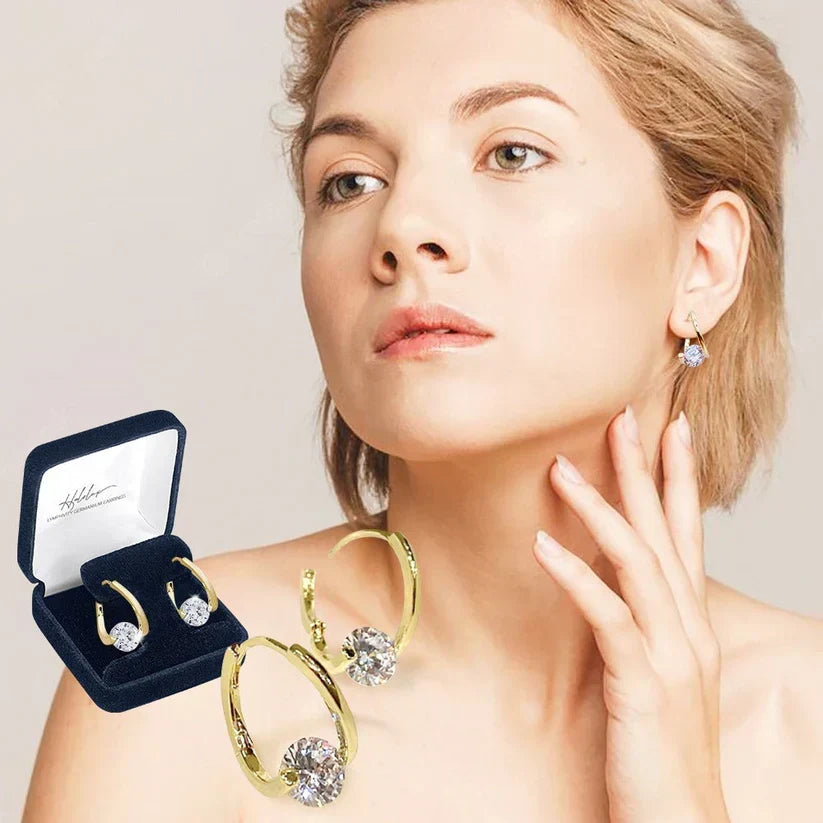 (🔥 LETZTER TAG – 80 % RABATT) 𝐂𝐙𝐓𝐈𝐂𝐋𝐄® Lymphvity MagneTherapy Germanium-Ohrringe