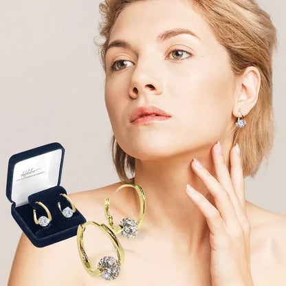 (🔥 LETZTER TAG – 80 % RABATT) 𝐂𝐙𝐓𝐈𝐂𝐋𝐄® Lymphvity MagneTherapy Germanium-Ohrringe
