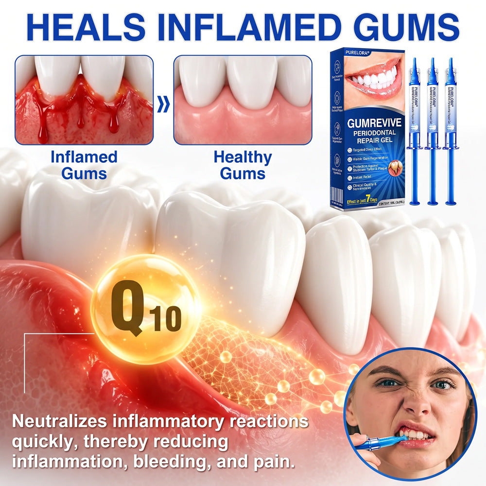 🔥Last Day 49% OFF 🔥Purelora® GumRevive Periodontal Repair Gel