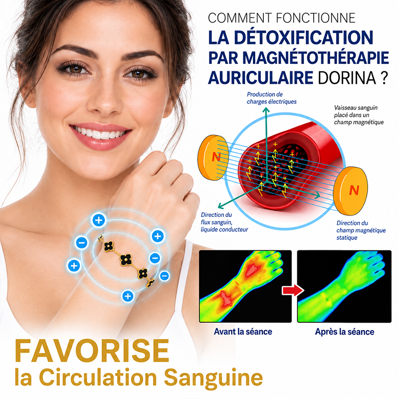 🔥 LETZTER TAG: -80 % | CZTICLE® Lymphvity Magnetische Germanium-Armband