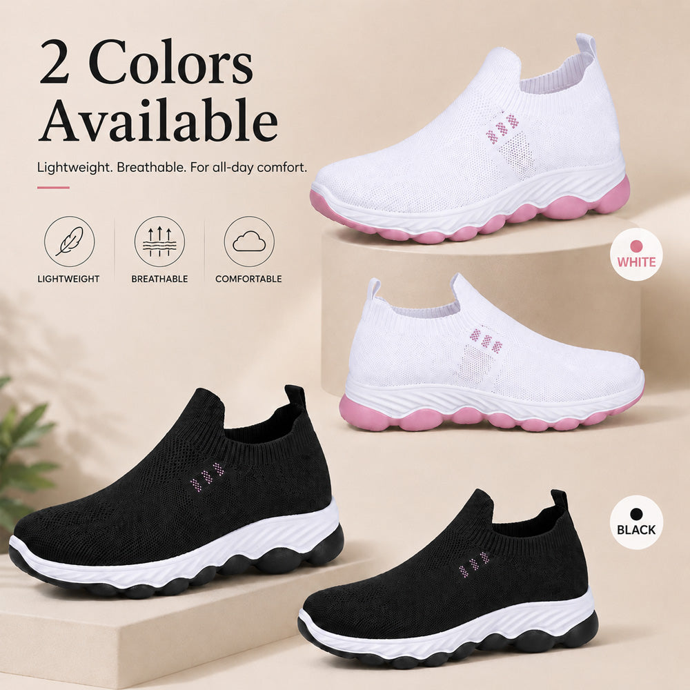 🔥 Best Seller 2026 🏆 Women's Mesh Comfort Slip-On Shoes – Breathable, Lightweight & Non-Slip 👟 LAST DAY: 49% OFF