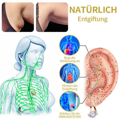 (🔥 LETZTER TAG – 80 % RABATT) 𝐂𝐙𝐓𝐈𝐂𝐋𝐄® Lymphvity MagneTherapy Germanium-Ohrringe