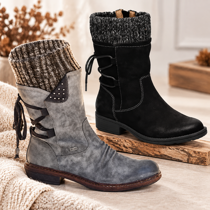 🔥 LETZTER TAG -80 % ✨ Orthopädische Damen-Winterstiefel mit warmem Wollfutter & Fußgewölbestütze ✅
