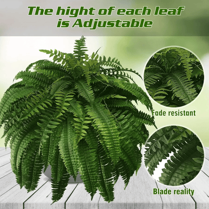 Last Day 49% OFF--UV Resistant Lifelike Artificial Boston Fern
