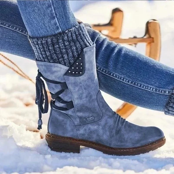 🔥 LETZTER TAG -80 % ✨ Orthopädische Damen-Winterstiefel mit warmem Wollfutter & Fußgewölbestütze ✅