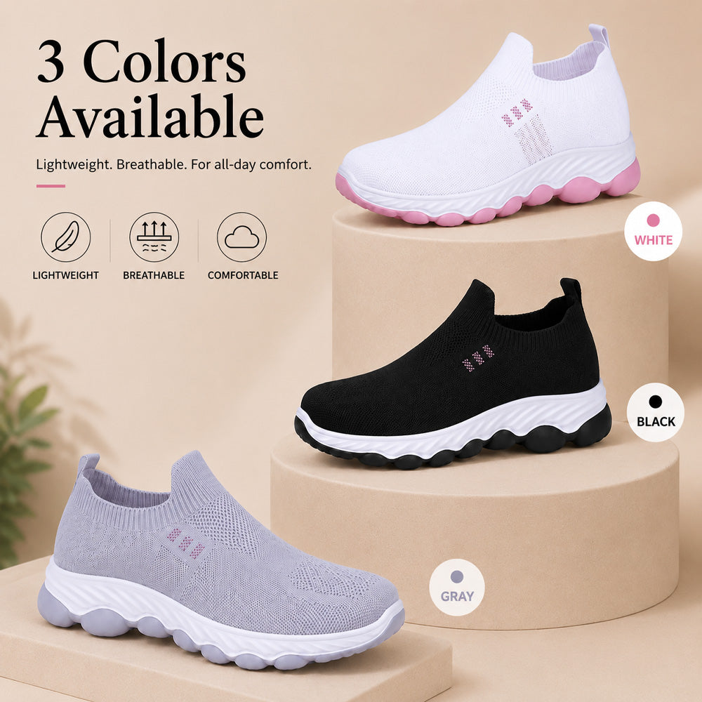 🔥 Best Seller 2026 🏆 Women's Mesh Comfort Slip-On Shoes – Breathable, Lightweight & Non-Slip 👟 LAST DAY: 49% OFF