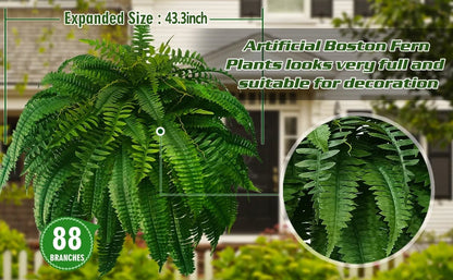 Last Day 49% OFF--UV Resistant Lifelike Artificial Boston Fern
