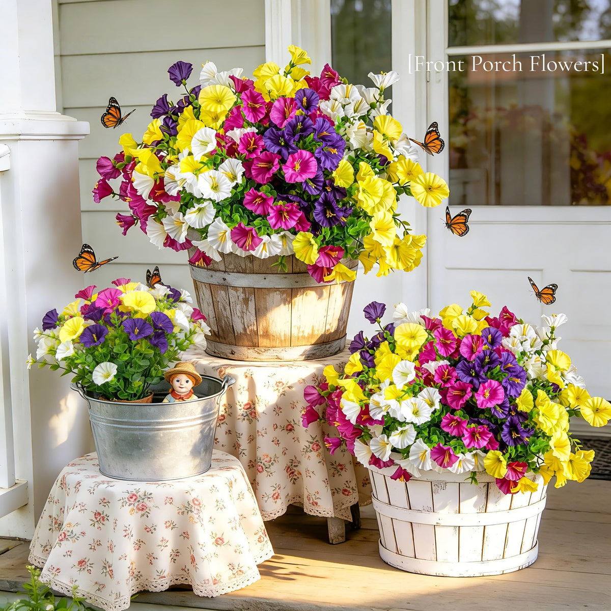💥Last Day 49% OFF💥UV Resistant Artificial Petunias Flowers